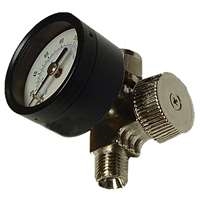 S & G Tool Aid 98300 - Air Adjustment Valve w/ Gage for Paint
